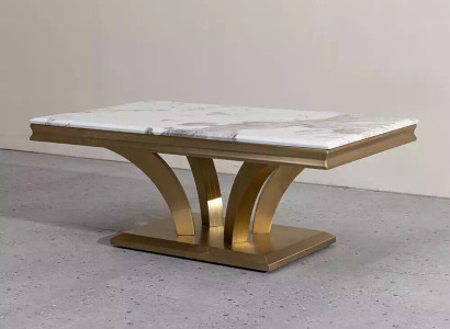 Coffee table Design Living room Luxury Coffee tables Tables Furniture Gold 115x70